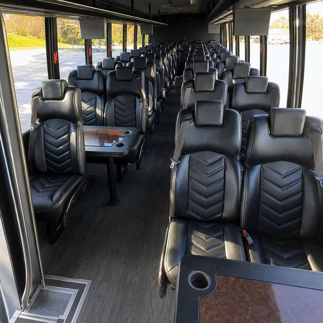 35 passenger minibus inside