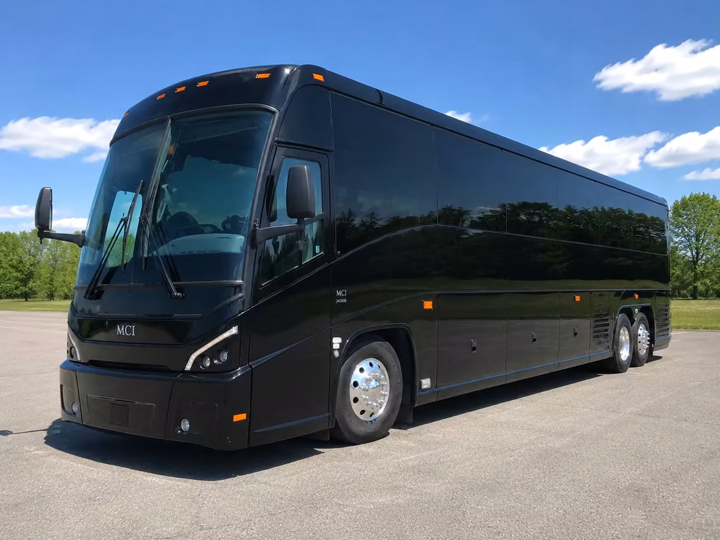 56 passenger charter bus