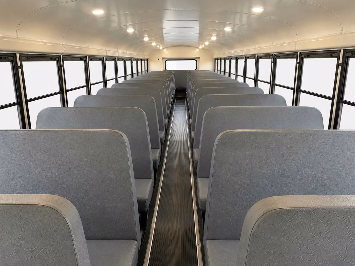 school bus interior